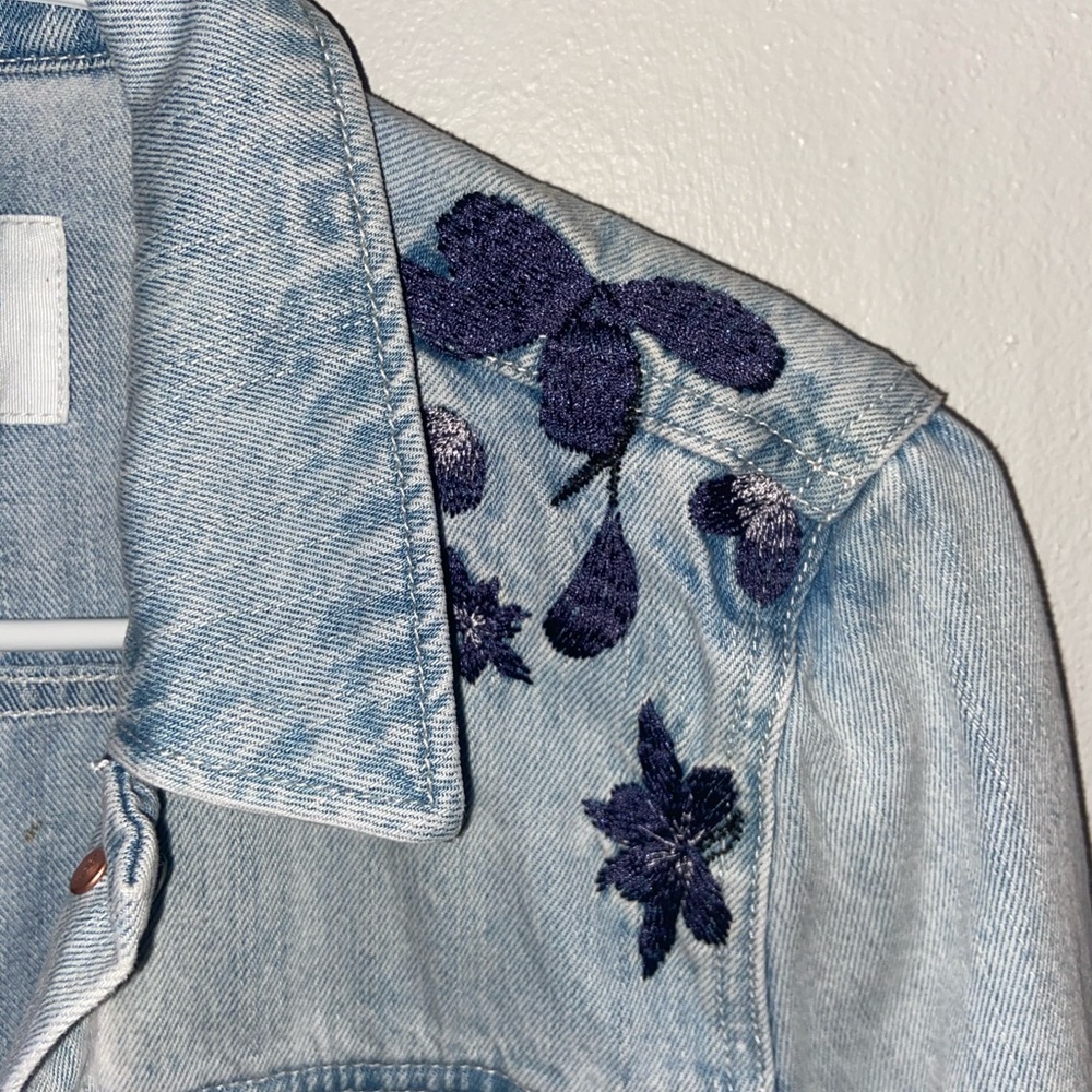 Embroidered Jean Jacket - Picture 3 of 5